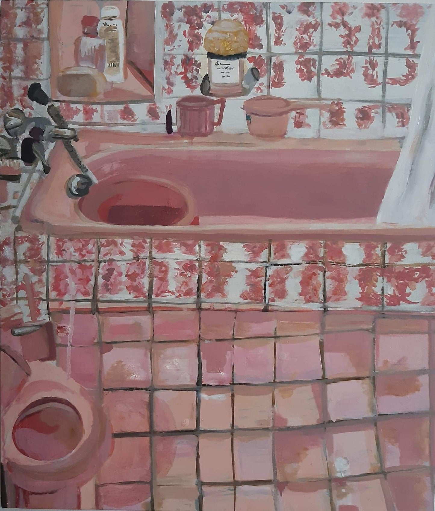 Pink Bathroom
